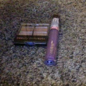 Eye shadow/ Lip gloss (Dark purple)